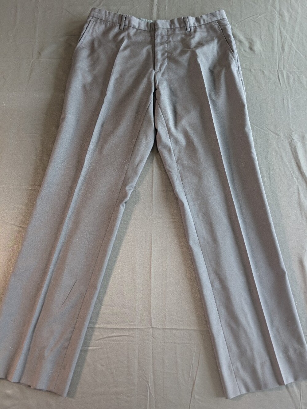 Burberry Men's Wool Navy Trousers 36 X 32